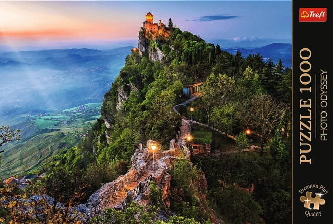 TREFL Puzzle Premium Plus Photo Odyssey: La Cesta, San Marino 1000 dílků