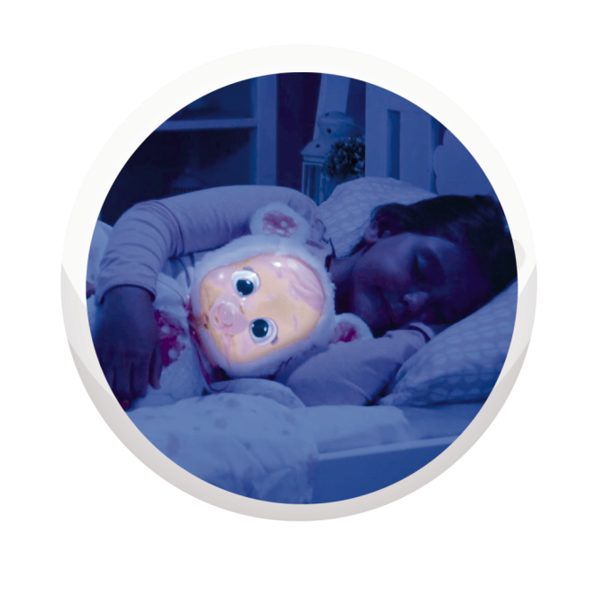 Panenka interaktiví cry Babies Dobrou noc Jenna Hvězdná oblo