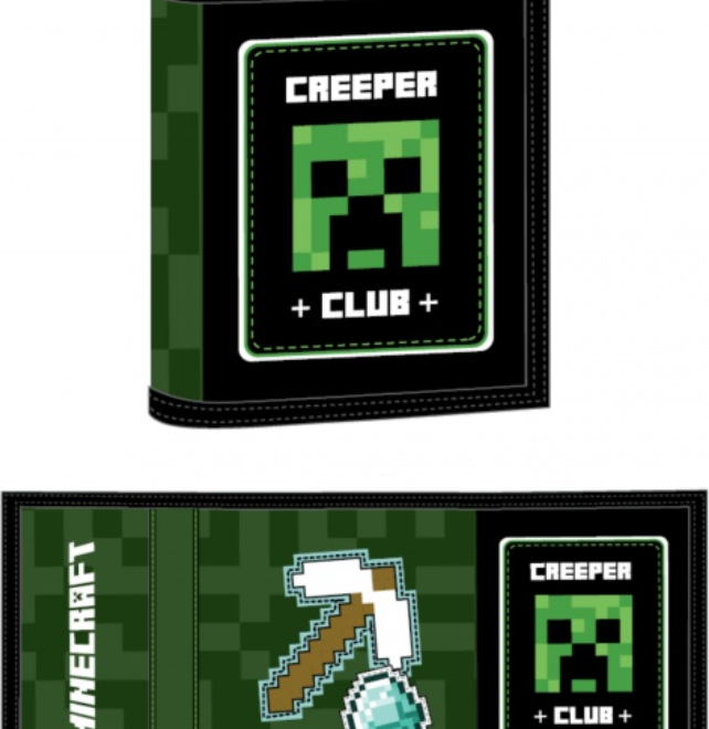 ASTRA Dětská textilní peněženka Minecraft