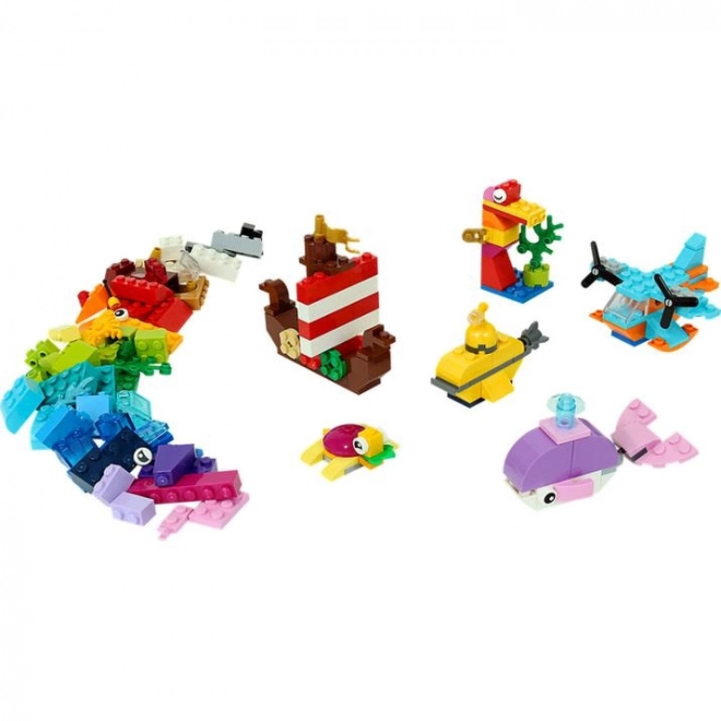LEGO Classic 11018 Kreativní zábava v oceánu
