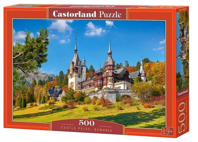 Puzzle 500 dílků Zámek Peleș, Rumunsko