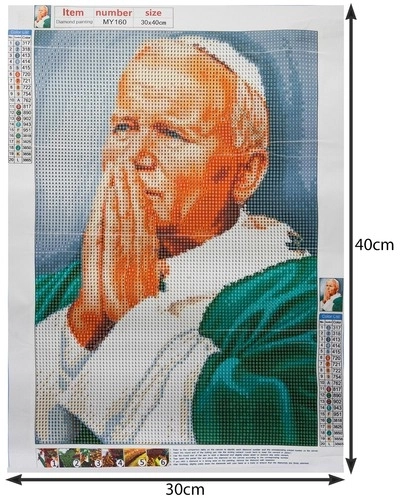 Sada na diamantové malování - Papež