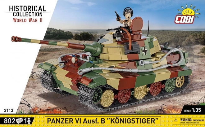 Model německého tanku Panzer VI Ausf. B Königstiger