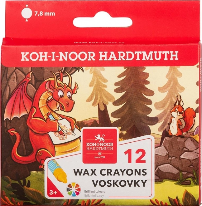 KOH-I-NOOR Školní voskovky 12ks