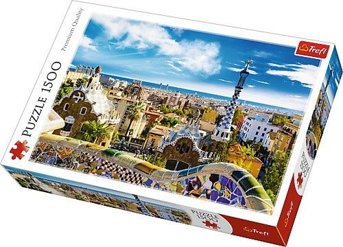 Puzzle Park Güell Barcelona 1500 dílků