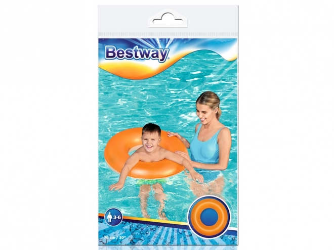 Bestway nafukovací kolo Frosted Neon 76 cm – oranžová