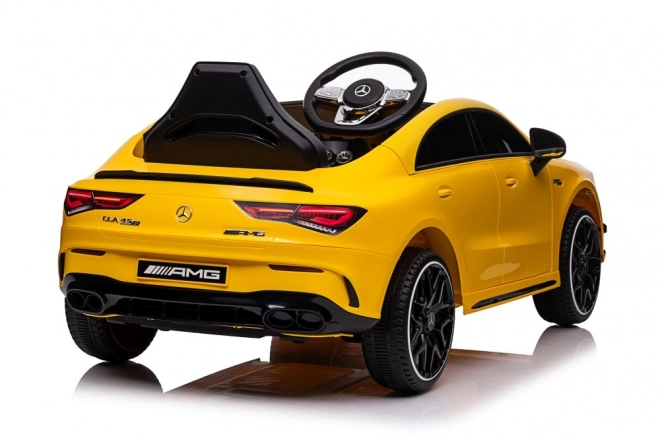 Mercedes CLA 45s AMG Yellow 4x4 Auto na baterie