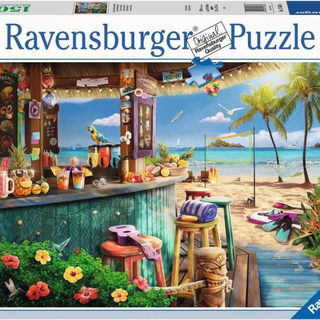RAVENSBURGER Puzzle Plážový bar 1500 dílků