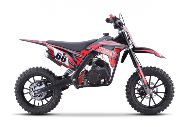 Motorový vůz Tiger červený