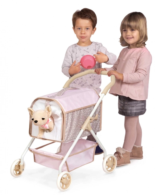 DeCuevas 86143 Můj první kočárek pro pejska a pejsek čivava DIDI 2021 - 56 cm