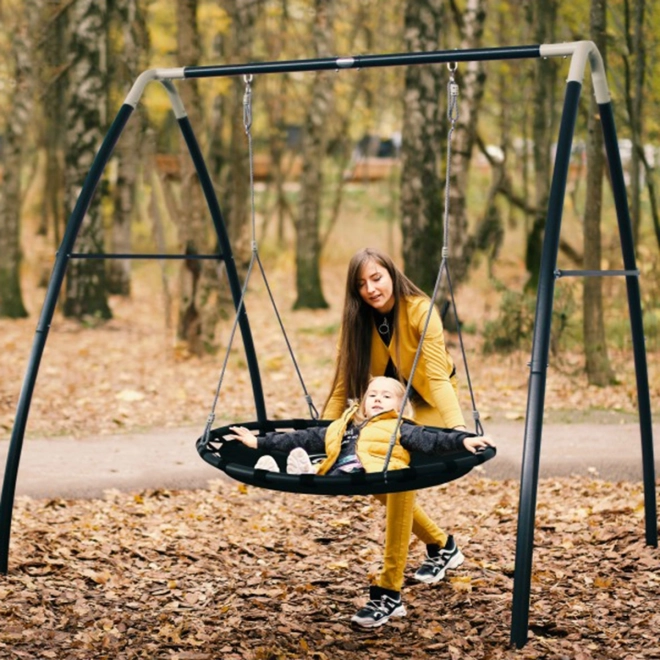 Hnízdo Houpačka s Kovovým Rámem pro Děti
