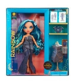 Rainbow High Fantastic Fashion Doll - MODRÁ - Skyler Bradshaw