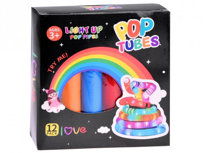 Svítící LED pop tube senzory