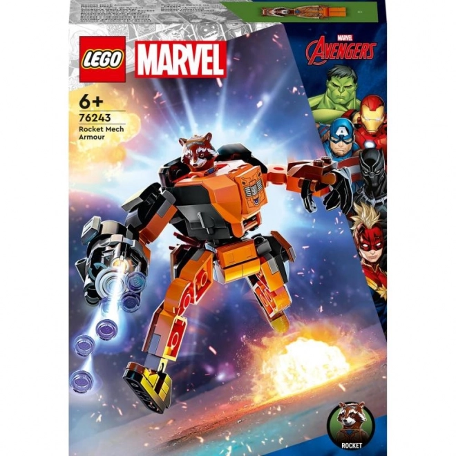 LEGO® Marvel 76243 Rocket v robotickém brnění