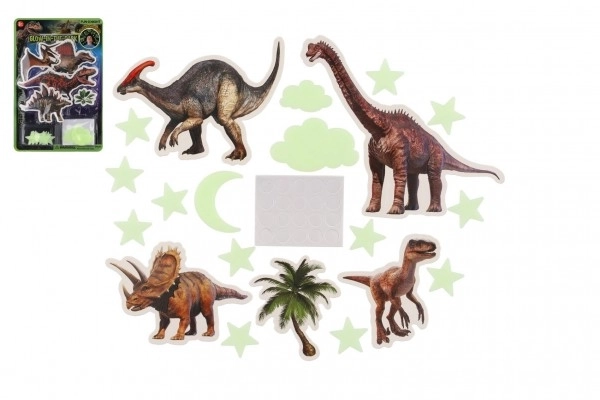 Svítící dinosauři na zeď nebo strop