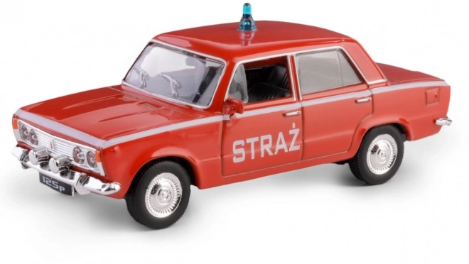 Komunistické vozidlo Fiat 125 Fire Brigade