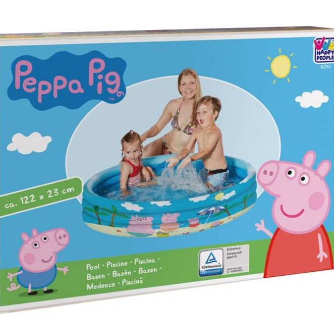Dětský bazének Peppa Pig, 3 prsteny