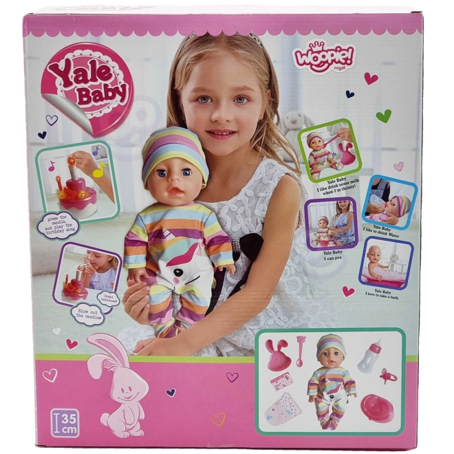 Interaktivní panenka Malá Zosia na narozeniny 35 cm s doplňky