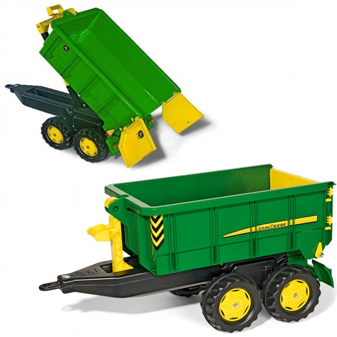 Velká dvouosá sklápěcí přívěs John Deere