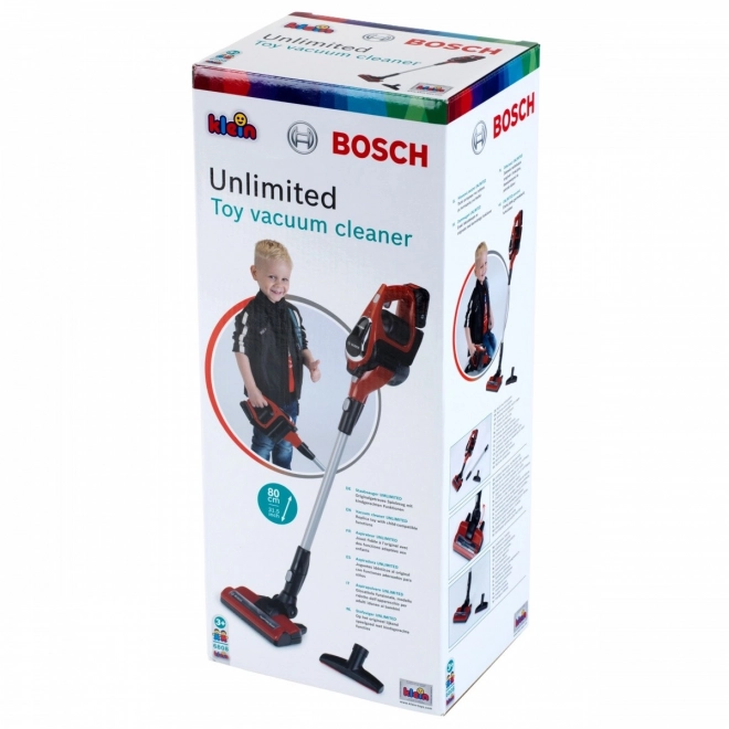 Vysavač Bosch Unlimited červený