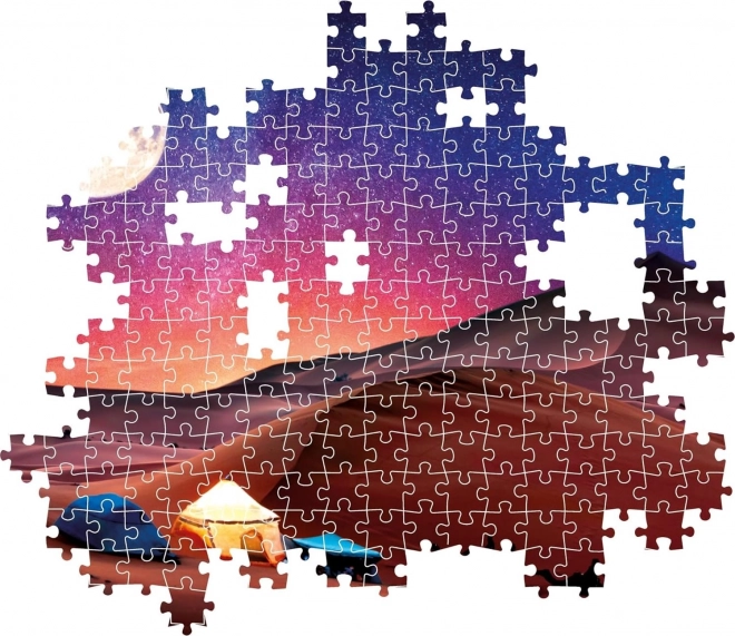 CLEMENTONI Peace puzzle: Hvězdná noc 500 dílků