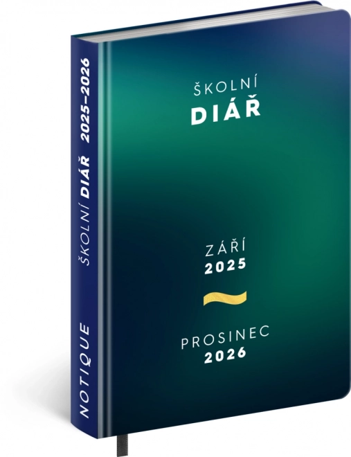 Školní diář Zelený