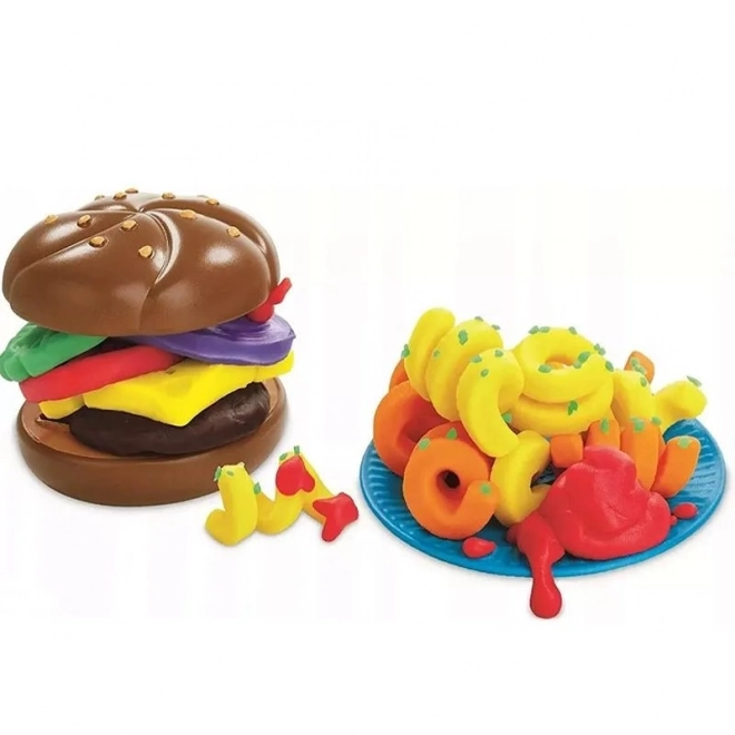 PlayDoh hamburger