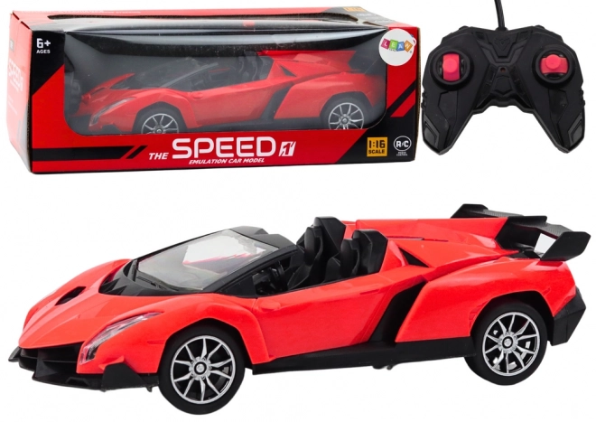 RC sportovní auto 1:16 červené