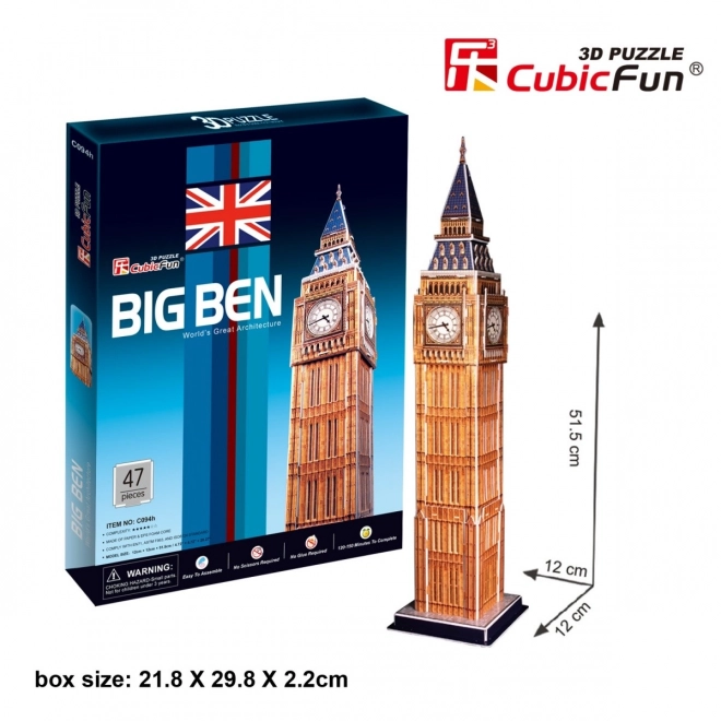 3D puzzle Big Ben