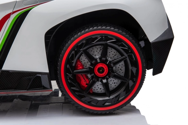 Lamborghini Veneno dětský elektrický vůz bílý