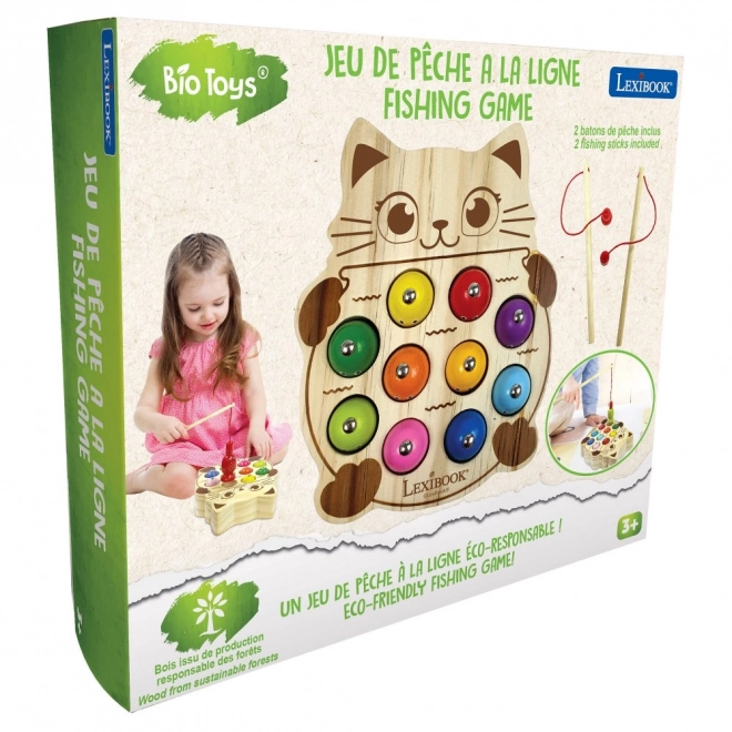 Hra na rybáře Bio Toys Greedy Cat