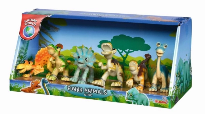 Veselá zvířátka dinosauři