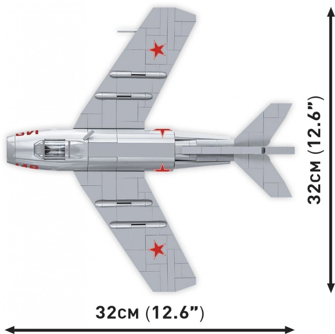 COBI 2416 Korean War MIG-15 FAGOT, 1:32, 504 k, 1 f