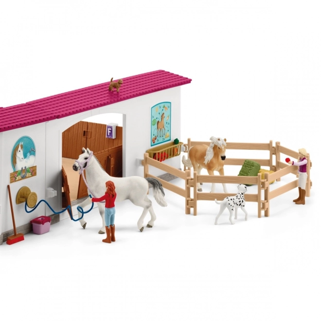 Sada figurek jezdeckého klubu Riding Arena