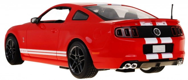 Ford Shelby Mustang GT500 červený RASTAR model 1:14 na dálkové ovládání + dálkové ovládání