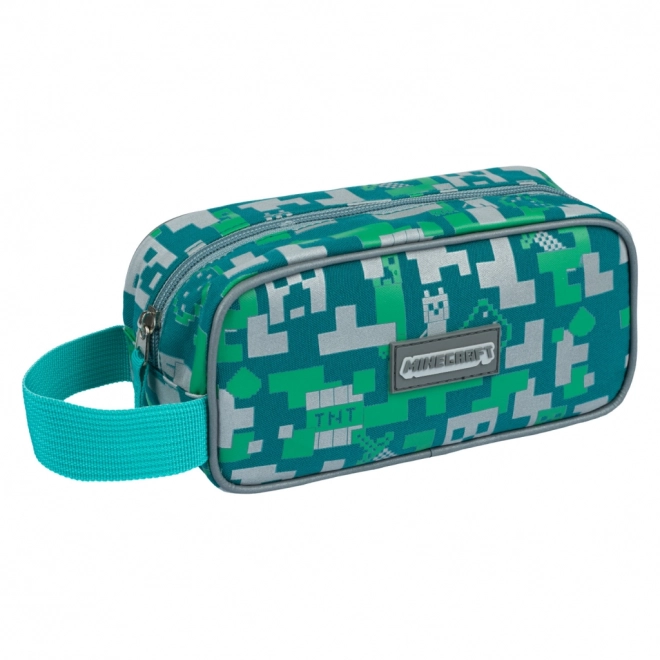 Minecraft 2 set s motivem Silver Creeper