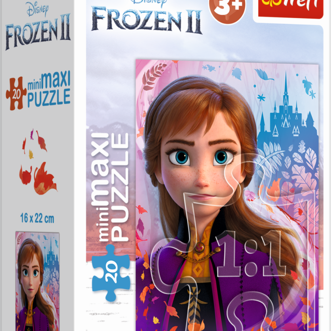TREFL Puzzle Ledové království 2: Anna 20 dílků