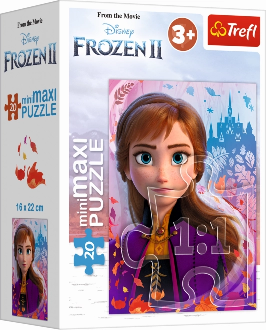 TREFL Puzzle Ledové království 2: Anna 20 dílků