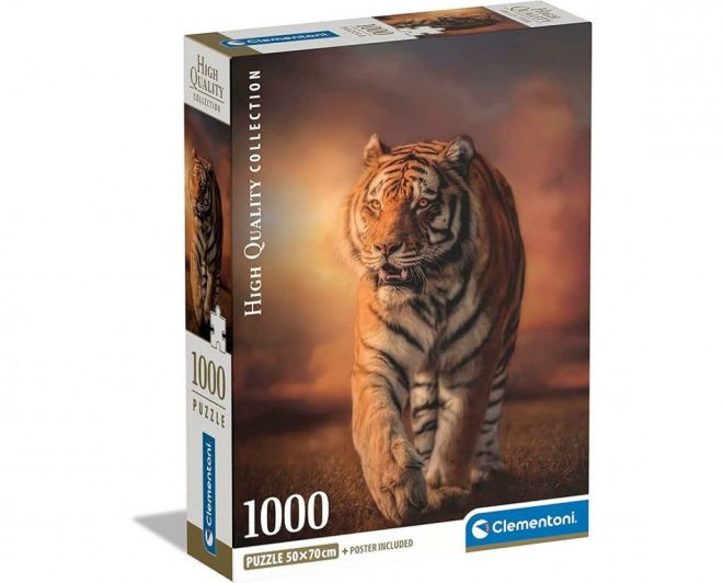 Puzzle 1000 dílků Compact Tiger