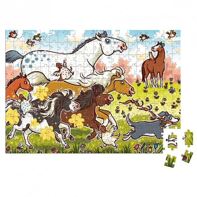 Magellan Puzzle Ovesná parta závod o mrkvičku