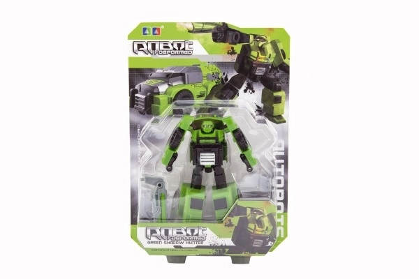 Transformer auto/robot plast 13cm 4 druhy na kartě