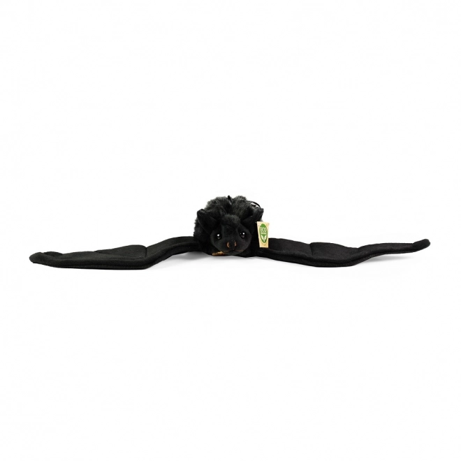 Rappa Plyšový netopýr černý 16 cm ECO-FRIENDLY