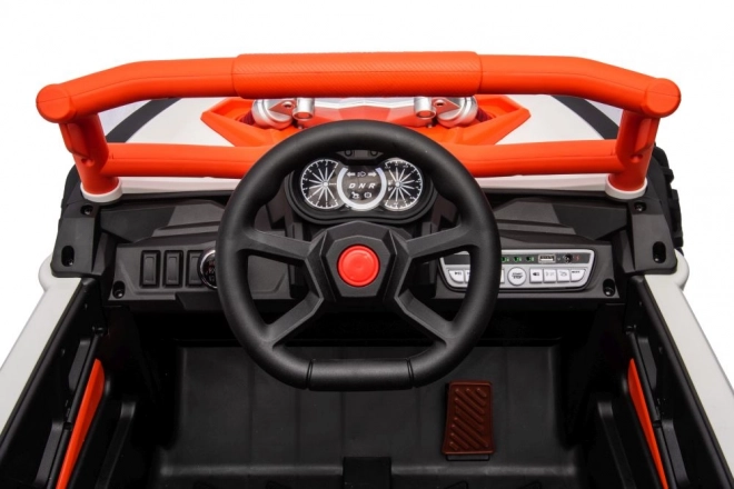 NEL-901 Orange 4x4 Battery Buggy UTV
