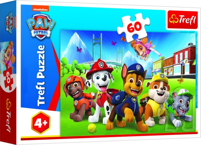 Puzzle Psi Patrol dobrodružství městských hrdinů