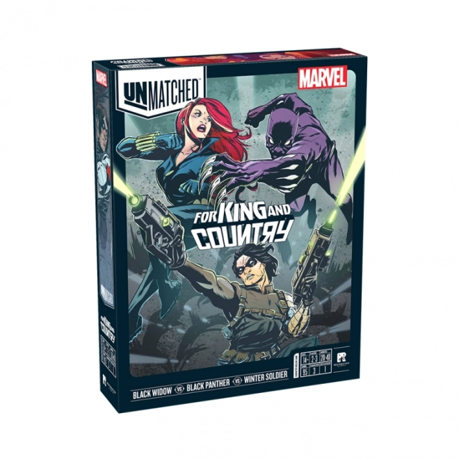 Unmatched: Marvel hrdinové - Black Panther, Winter Soldier a Black Widow