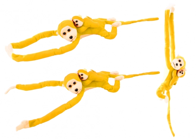 Plyšový maskot Baby Monkey Yellow 90 cm