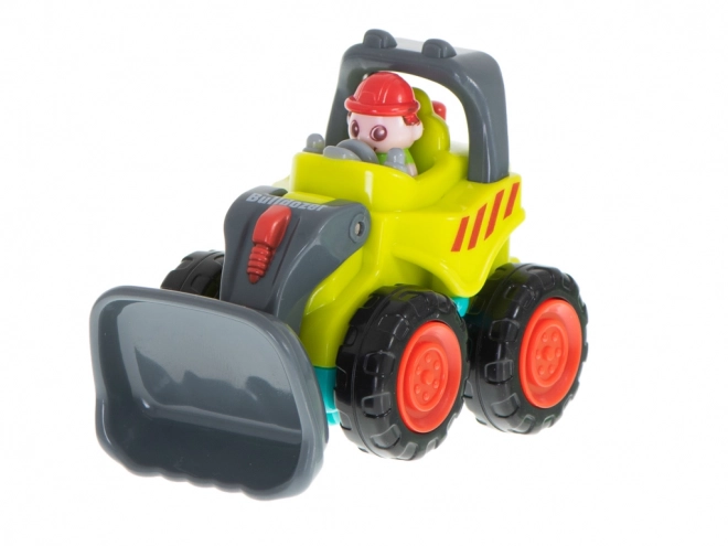 Stavební autíčko s řidičem pro nejmenší – Buldozer