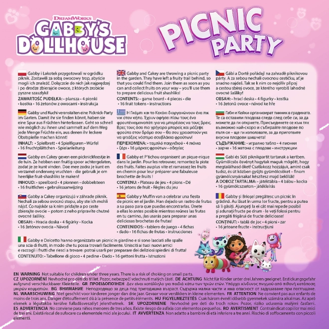 TREFL Hra Gábinin kouzelný domek: Picnic Party