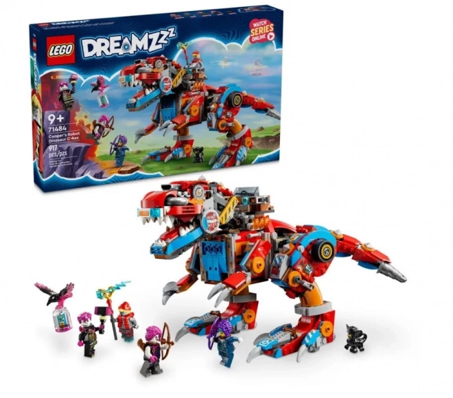 LEGO DREAMZzz 71484 Cooper a jeho robotický dinosaurus C-Rex