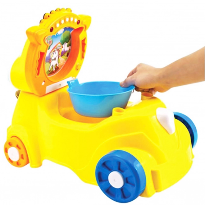Dětský chodítko jezdítko nočník 3v1 Osík